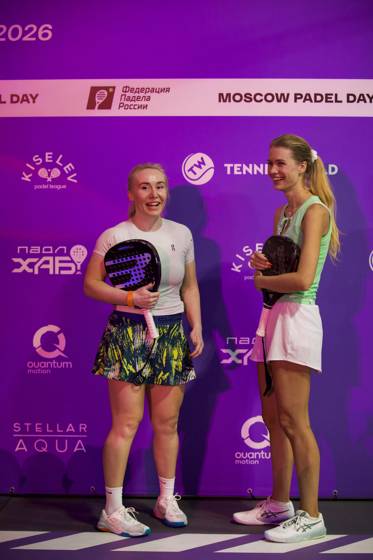 Moscow Padel Day I, апрель: гости и зрители