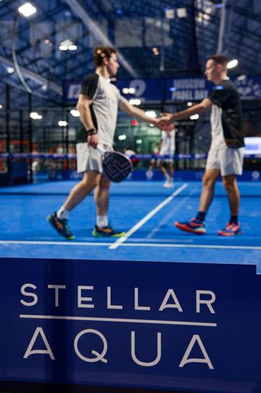 Moscow Padel Day II, июнь: детали и брендинг площадки
