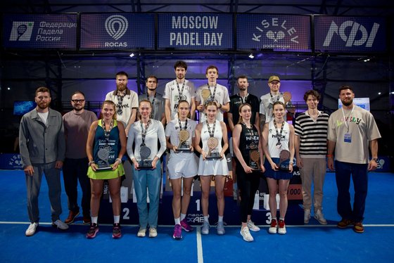 Moscow Padel Day II, июнь: награждение ФПР 750, победители и организаторы