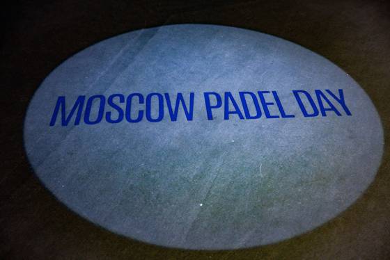 Moscow Padel Day II, июнь: брендинг партнёров на площадке