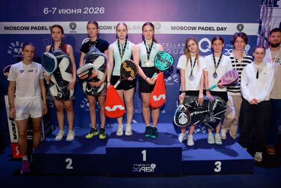 Moscow Padel Day II, июнь: юниорский турнир