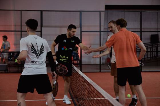 Moscow Padel Weekend II, сентябрь: детали и брендинг площадки
