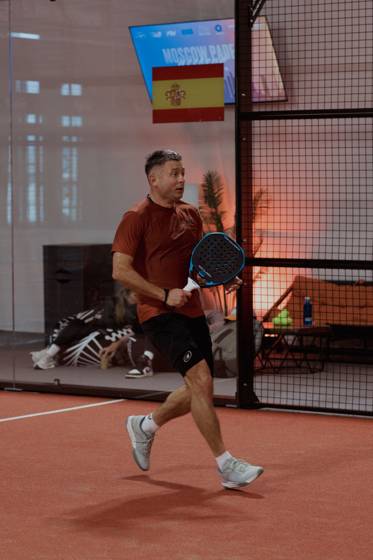 Moscow Padel Weekend II, сентябрь: детали и брендинг площадки