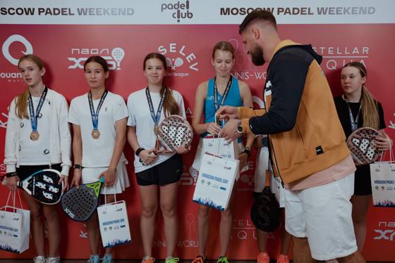 Moscow Padel Weekend II, сентябрь: детали и брендинг площадки